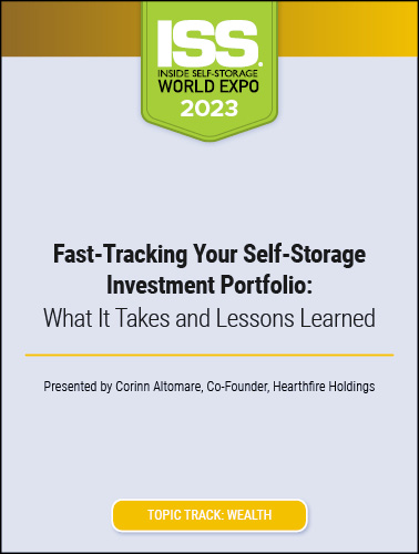 Fast-Tracking Your Self-Storage Investment Portfolio: What It Takes and Lessons Learned